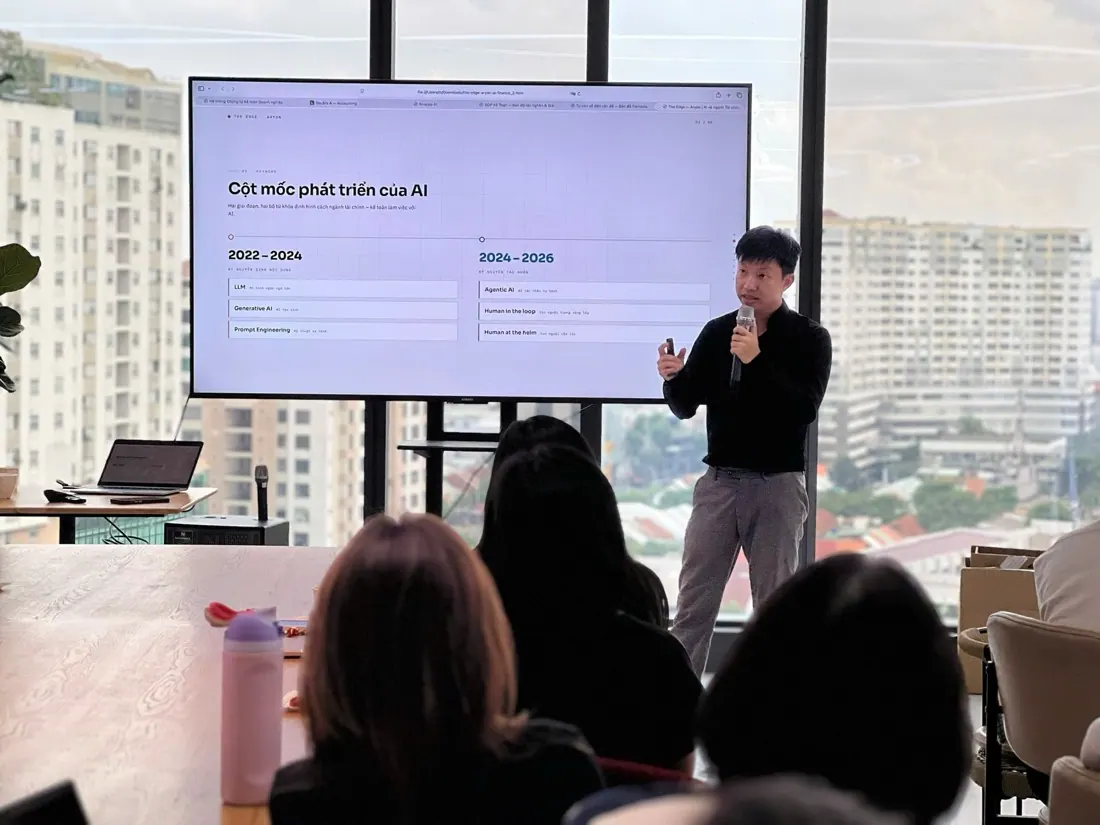 Phần trình bày — cột mốc phát triển của AI