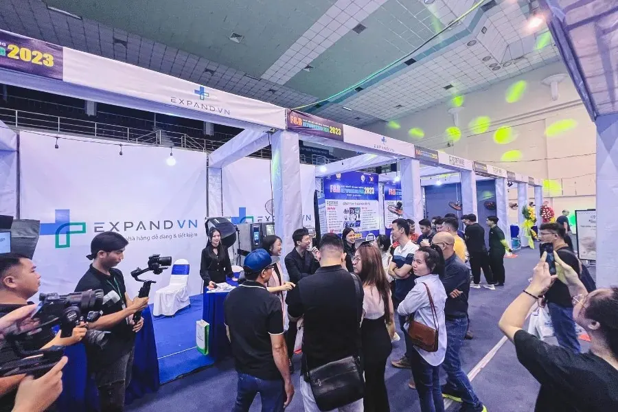 Gian hàng Expand VN tại Ngày hội F&B Networking Fair 2023